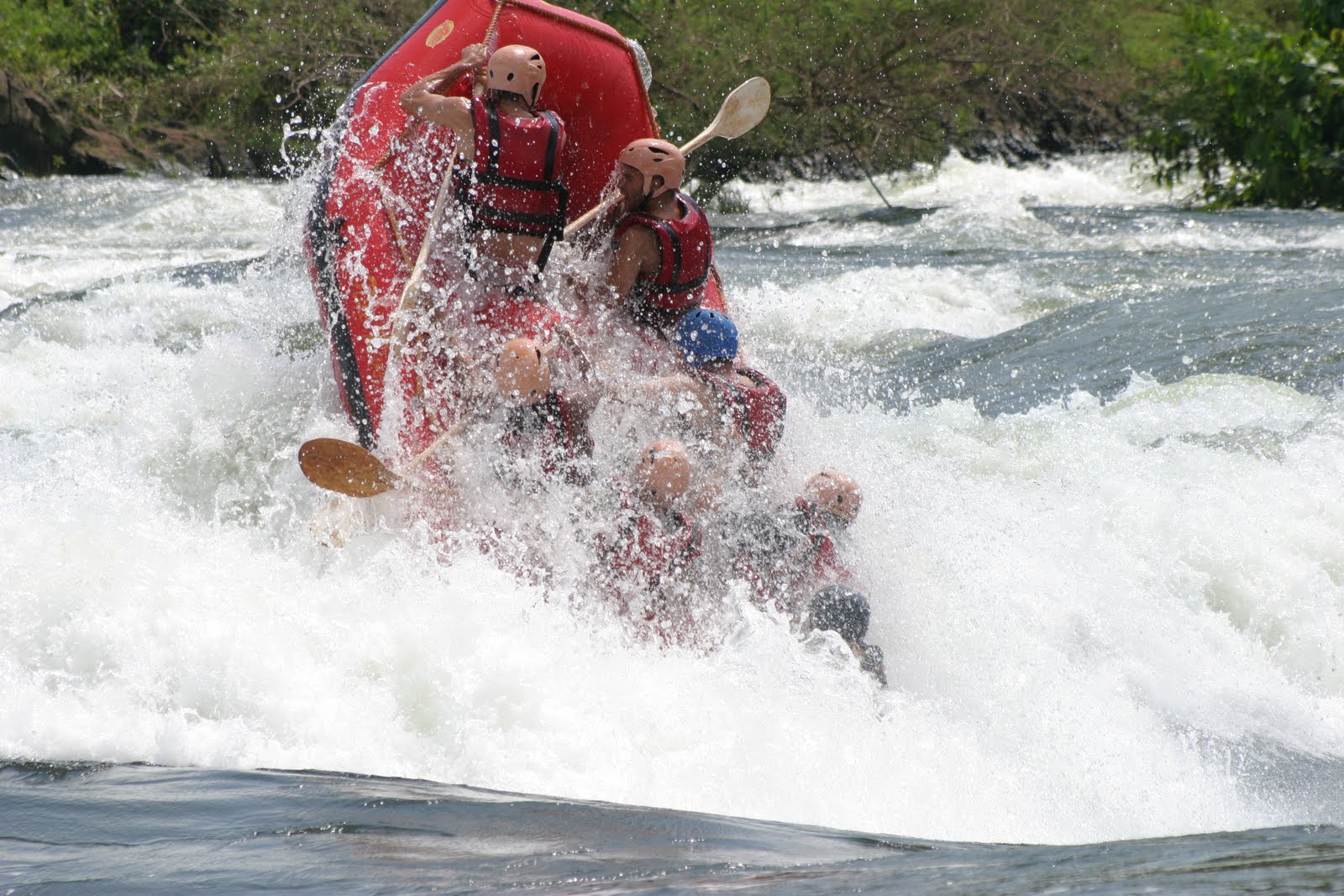 Uganda White Water Rafting Experience