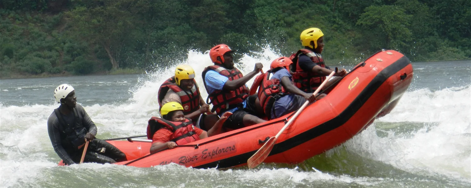 Rafting The River Nile