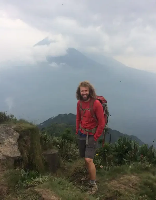 Hiking Mount Sabyinyo at Mgahinga Gorilla National Park, Uganda