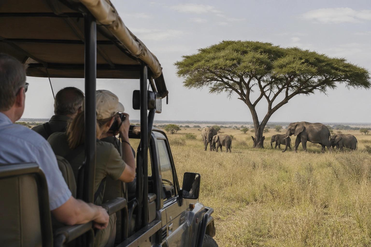 Game Drives in Queen Elizabeth National Park
