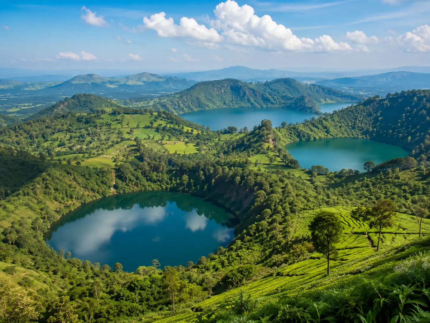 Ndali-Kasenda Crater Lakes Tour