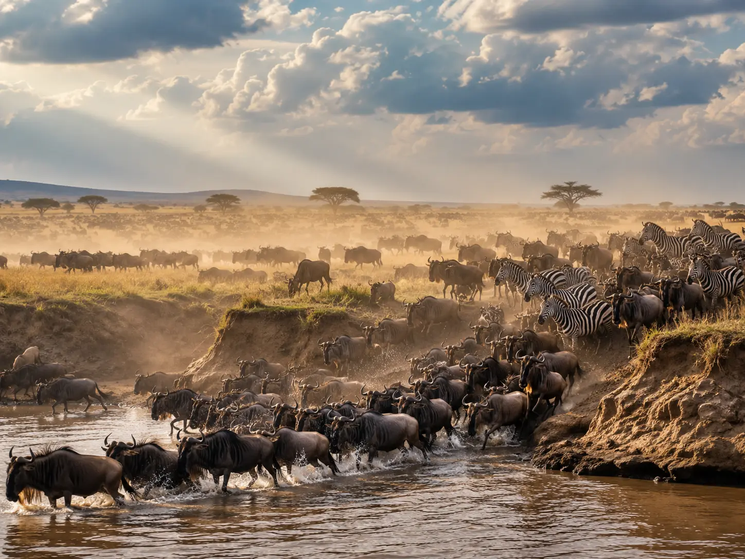 The Great Migration in the Masai Mara