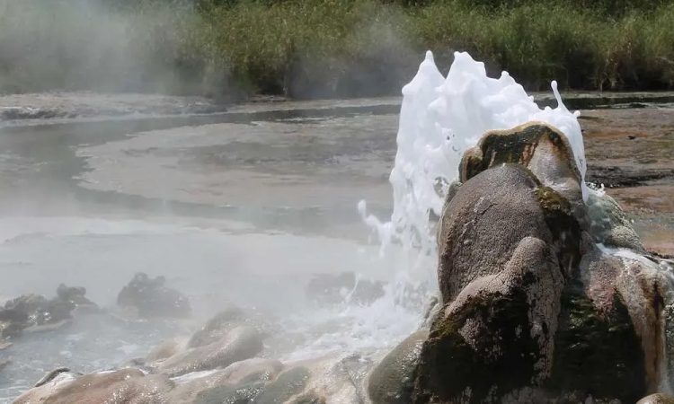 Sempaya Hot Springs in Semuliki National Park, Uganda