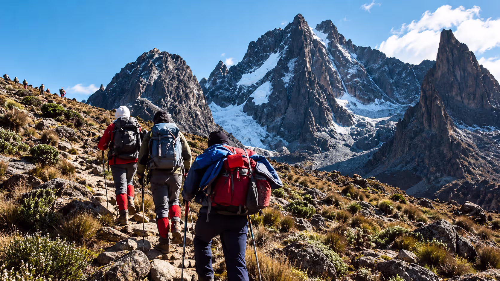 climbing mount kenya